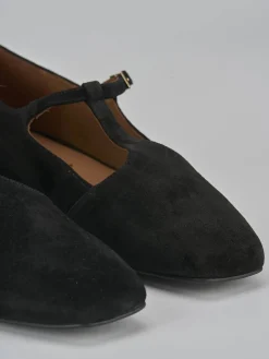 Discount Ballerine tacco 1cm camoscio Donna Ballerine