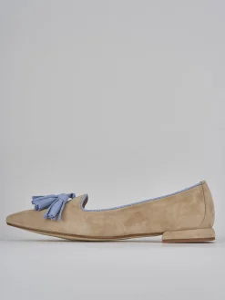 New Ballerine tacco 1cm camoscio Donna Ballerine