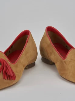 Sale Ballerine tacco 1cm camoscio Donna Ballerine