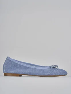 Online Ballerine tacco 1cm camoscio Donna Ballerine