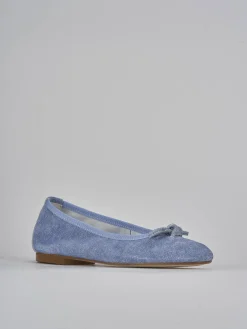 Online Ballerine tacco 1cm camoscio Donna Ballerine