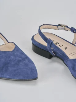 Clearance Ballerine tacco 1cm camoscio Donna Ballerine