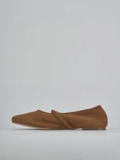 New Ballerine tacco 1cm camoscio Donna Ballerine