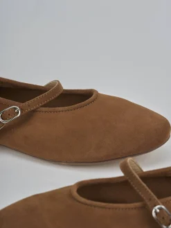 New Ballerine tacco 1cm camoscio Donna Ballerine