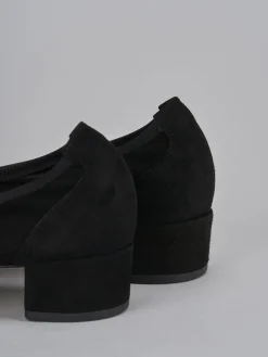 Online Ballerine tacco 4cm camoscio Donna Ballerine