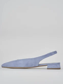 Clearance Ballerine tacco 1cm camoscio Donna Ballerine