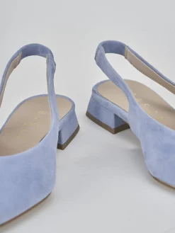 Clearance Ballerine tacco 1cm camoscio Donna Ballerine