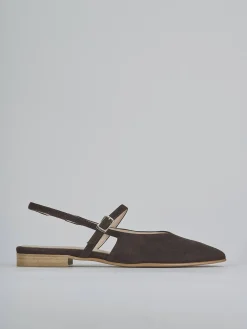 Hot Ballerine tacco 1cm camoscio testa Donna Ballerine