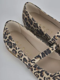 Discount Ballerine tacco 1cm camoscio Donna Ballerine