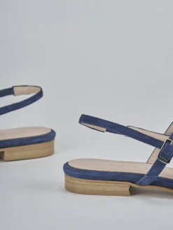 Ballerine tacco 1cm camoscio Donna Ballerine