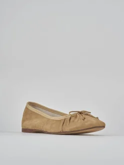 Online Ballerine tacco 1cm camoscio Donna Ballerine