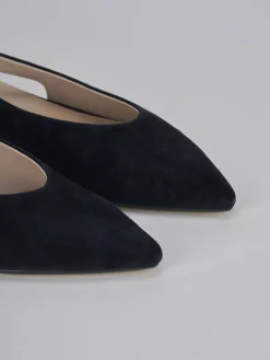 Sale Ballerine tacco 1cm camoscio Donna Ballerine