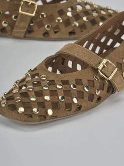 Best Ballerine tacco 1cm camoscio Donna Ballerine