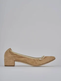 New Ballerine tacco 4cm camoscio Donna Ballerine