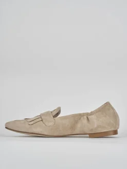 Online Ballerine tacco 1cm camoscio Donna Ballerine