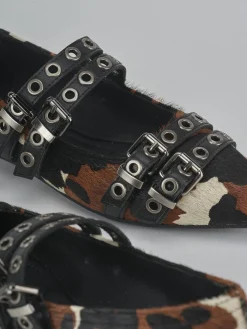 Online Ballerine tacco 1cm cavallino Donna Ballerine