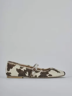 Clearance Ballerine tacco 1cm cavallino Donna Ballerine