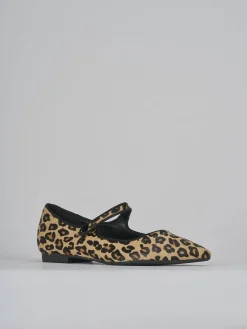 Clearance Ballerine tacco 1cm cavallino Donna Ballerine