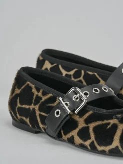 Discount Ballerine tacco 1cm cavallino Donna Ballerine