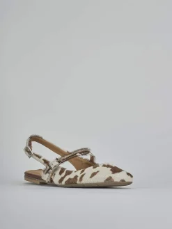 Clearance Ballerine tacco 1cm cavallino Donna Ballerine