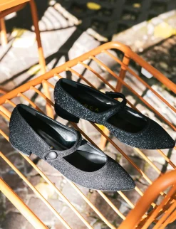 Best Ballerine tacco 2cm glitter Donna Ballerine