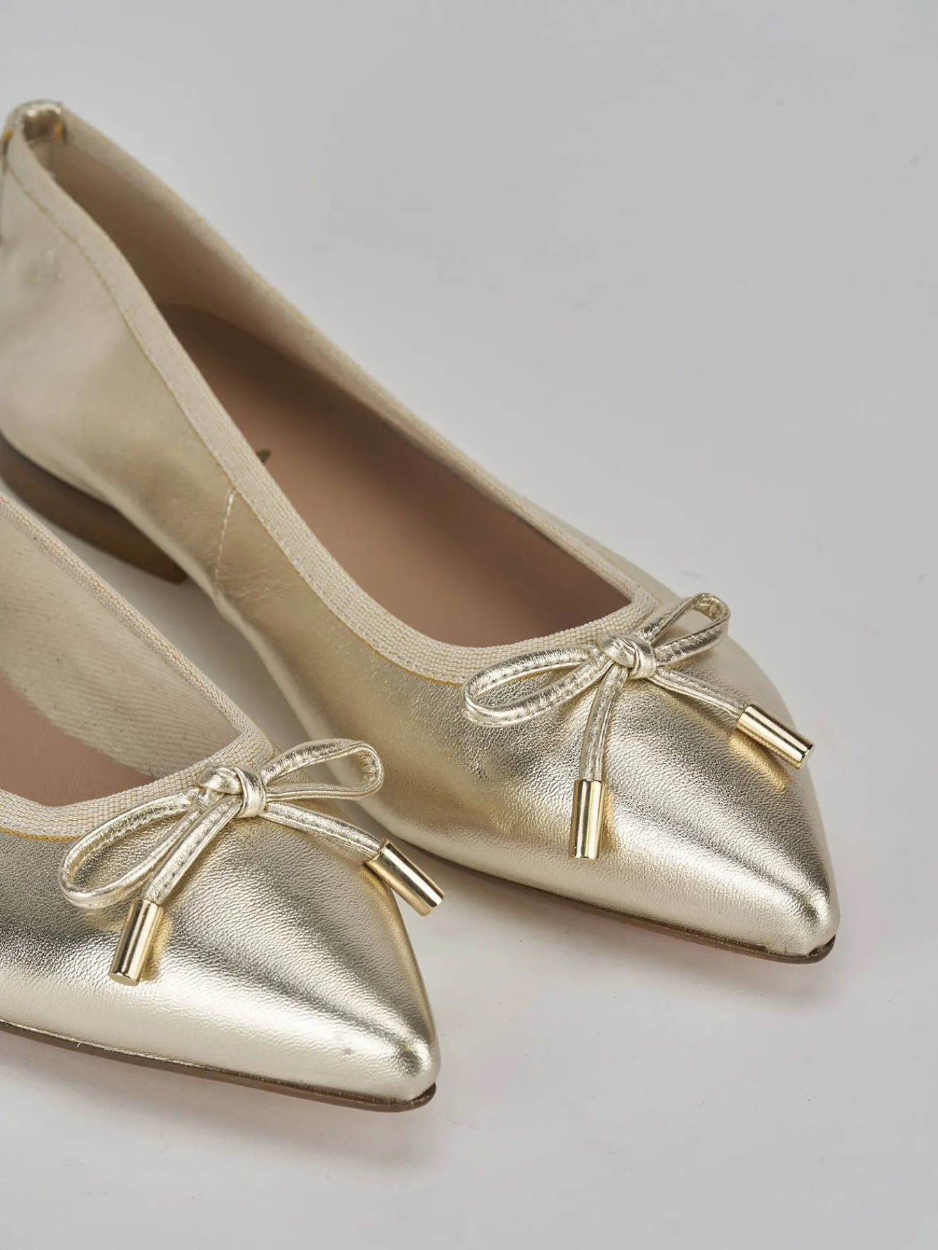 Sale Ballerine tacco 1cm laminato Donna Ballerine