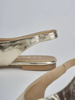 Discount Ballerine tacco 1cm laminato Donna Ballerine