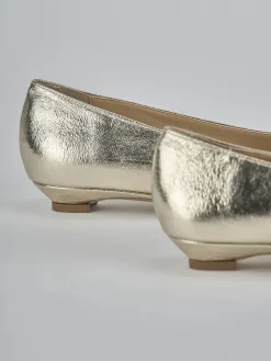 Outlet Ballerine tacco 2cm laminato Donna Ballerine