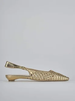 Ballerine tacco 2cm laminato Donna Ballerine