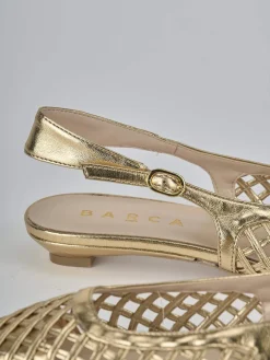 Ballerine tacco 2cm laminato Donna Ballerine