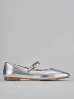 Clearance Ballerine tacco 1cm laminato Donna Ballerine