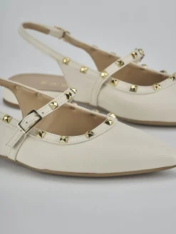 New Ballerine tacco 1cm pelle Donna Ballerine