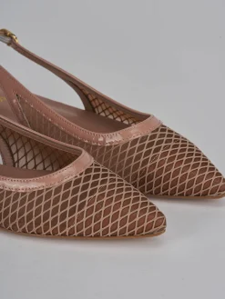 Clearance Ballerine tacco 1cm pelle Donna Ballerine