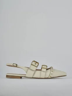 Sale Ballerine tacco 1cm pelle Donna Ballerine