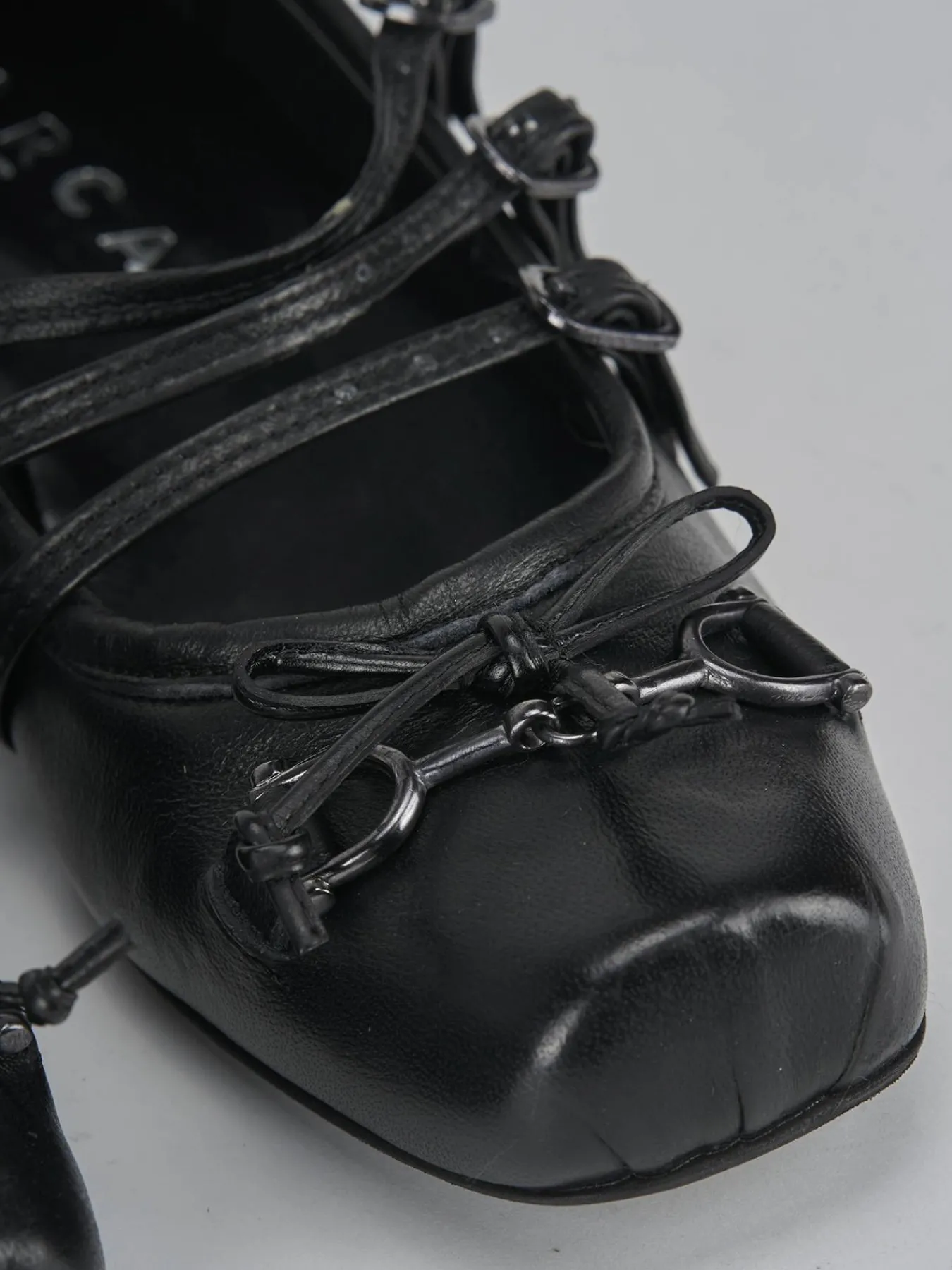 Clearance Ballerine tacco 1cm pelle Donna Ballerine