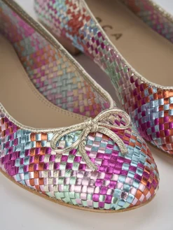 Online Ballerine tacco 1cm pelle Donna Ballerine