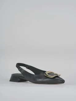 Discount Ballerine tacco 1cm pelle Donna Ballerine