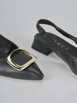 Discount Ballerine tacco 1cm pelle Donna Ballerine