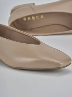 New Ballerine tacco 2cm pelle Donna Ballerine