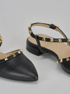 Discount Ballerine tacco 1cm pelle Donna Ballerine