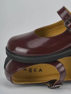 Clearance Ballerine tacco 3cm pelle bordo' Donna Ballerine