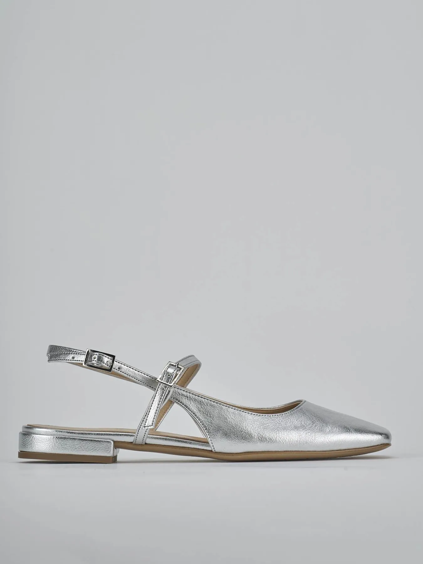 Sale Ballerine tacco 1cm pelle Donna Ballerine