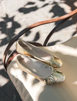 New Ballerine tacco 1cm pelle Donna Ballerine