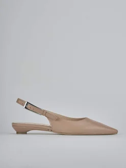 Discount Ballerine tacco 2cm pelle Donna Ballerine