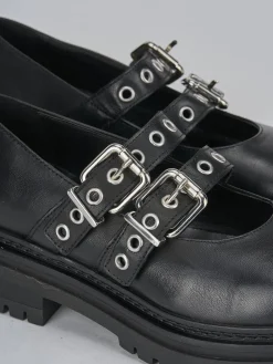 Clearance Ballerine tacco 3cm pelle Donna Ballerine