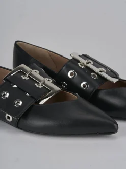 Discount Ballerine tacco 1cm pelle Donna Ballerine