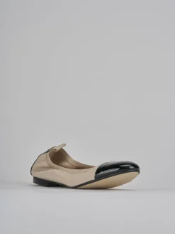 New Ballerine tacco 1cm pelle Donna Ballerine