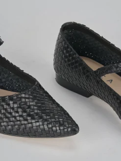 Clearance Ballerine tacco 1cm pelle Donna Ballerine