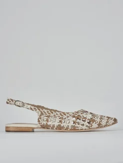 Outlet Ballerine tacco 1cm pelle Donna Ballerine