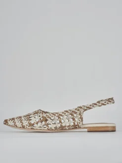 Outlet Ballerine tacco 1cm pelle Donna Ballerine